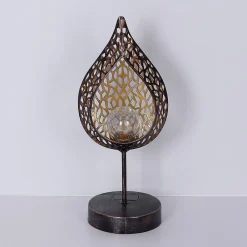 Globo 33528 LED-solcellelampe i bladform| Dekorasjonsbelysning|Terrassebelysning