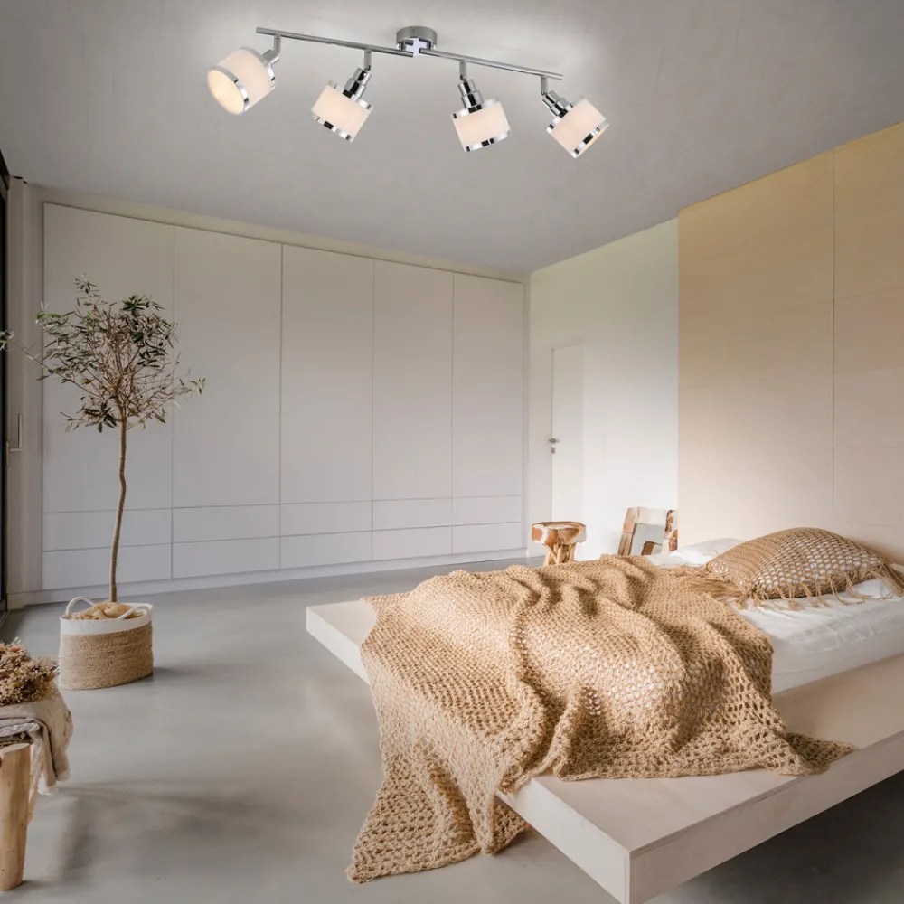 JUST LIGHT. GmbH Accor takspotlight med fire flammer Clearance