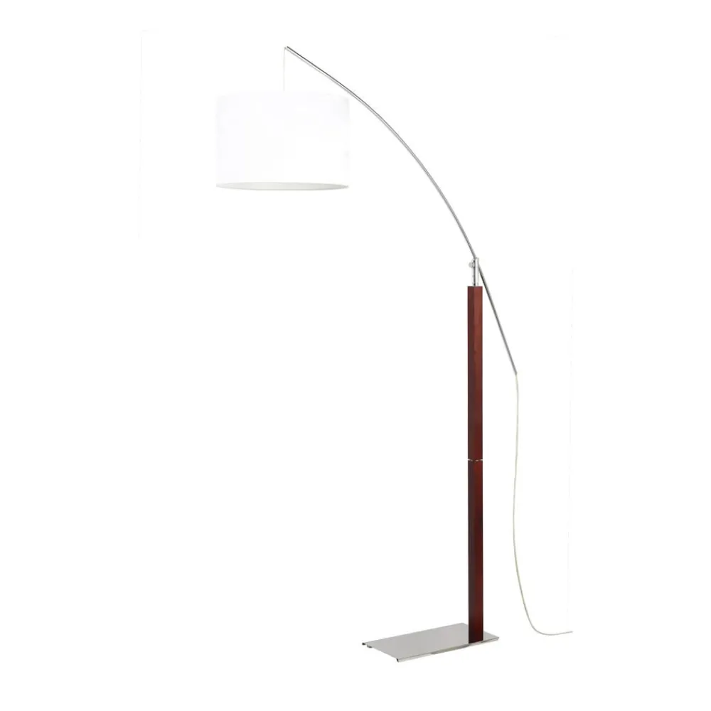 Aluminor Rainbow gulvlampe ibentre/krom