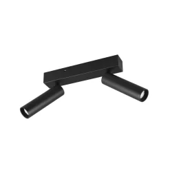 Trio Lighting Ambala LED downlight, 2 lyskilder, svart, metall, CCT, dimbar Best