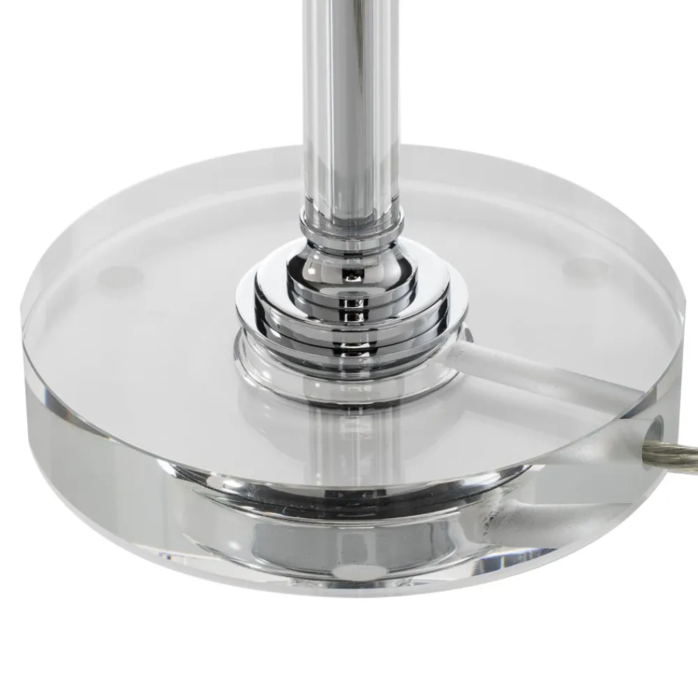 Steinhauer Ancilla - krom LED-bordlampe med dimmer| Bordlamper