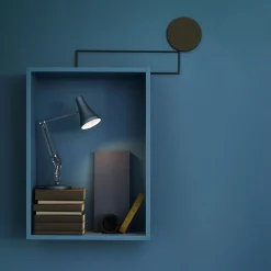 Anglepoise 90 Mini Mini LED-bordlampe stålblå New