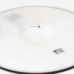 TK Lighting Aqua LED-panel, Ø 50 cm, svart, metall/plast, CCT dimbar| Butikkbelysning|Led-Innendørs