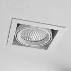Arcchio Adin LED-innbyggingslampe, 4 000 K, 25,9 W, hvit| Butikkbelysning|Downlights