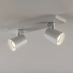 Arcchio downlight Iavo, 30 cm, hvit, 2 lyskilder, metall| Butikkbelysning|Design- Og Hotellbelysning