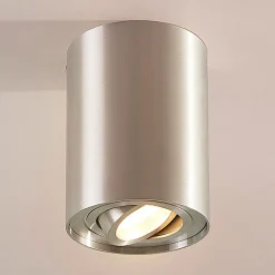 Arcchio downlight Jolina, rund, grå, 13 cm, metall Discount