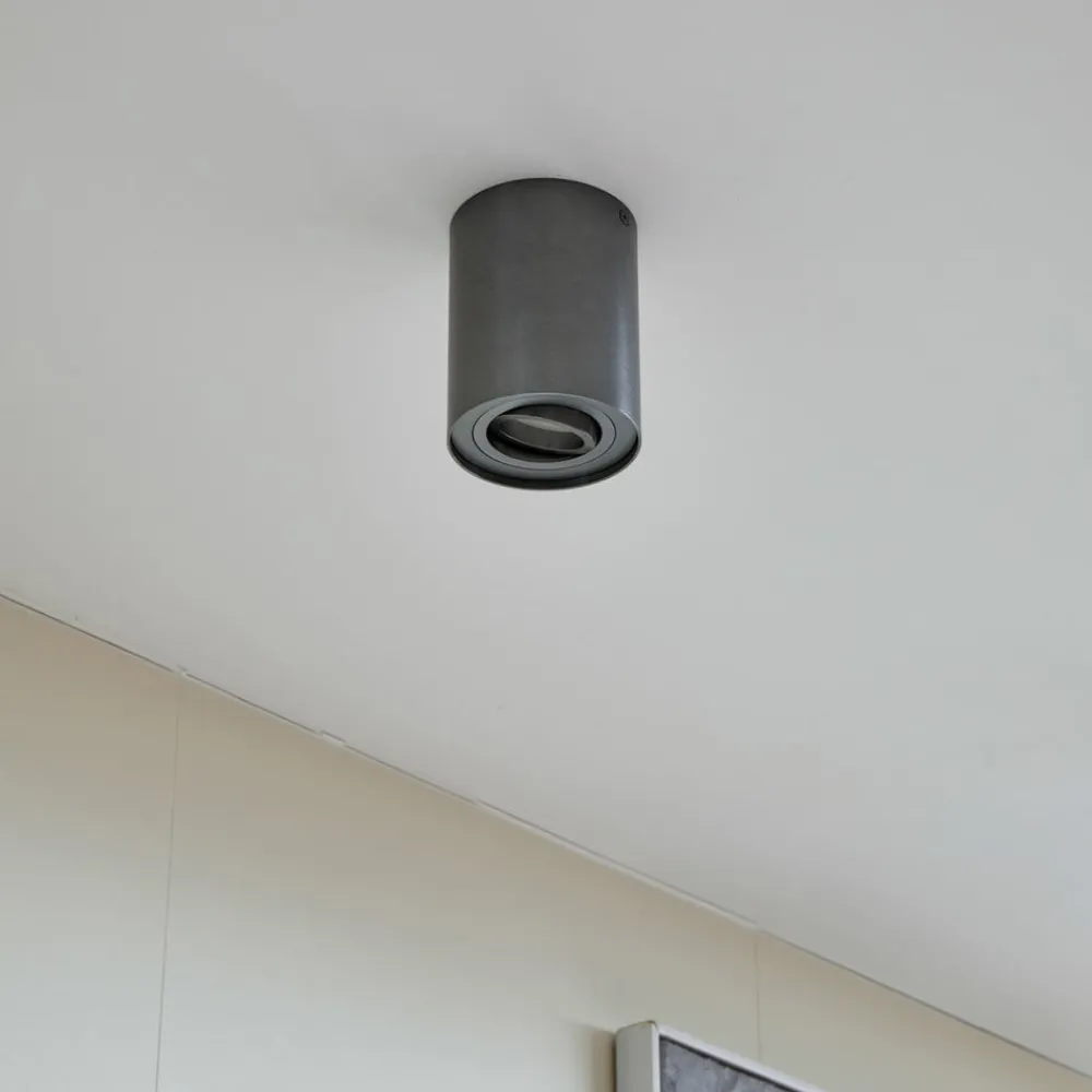 Arcchio downlight Jolina, rund, gunmetal, 13 cm, metall| Spotter I Tak