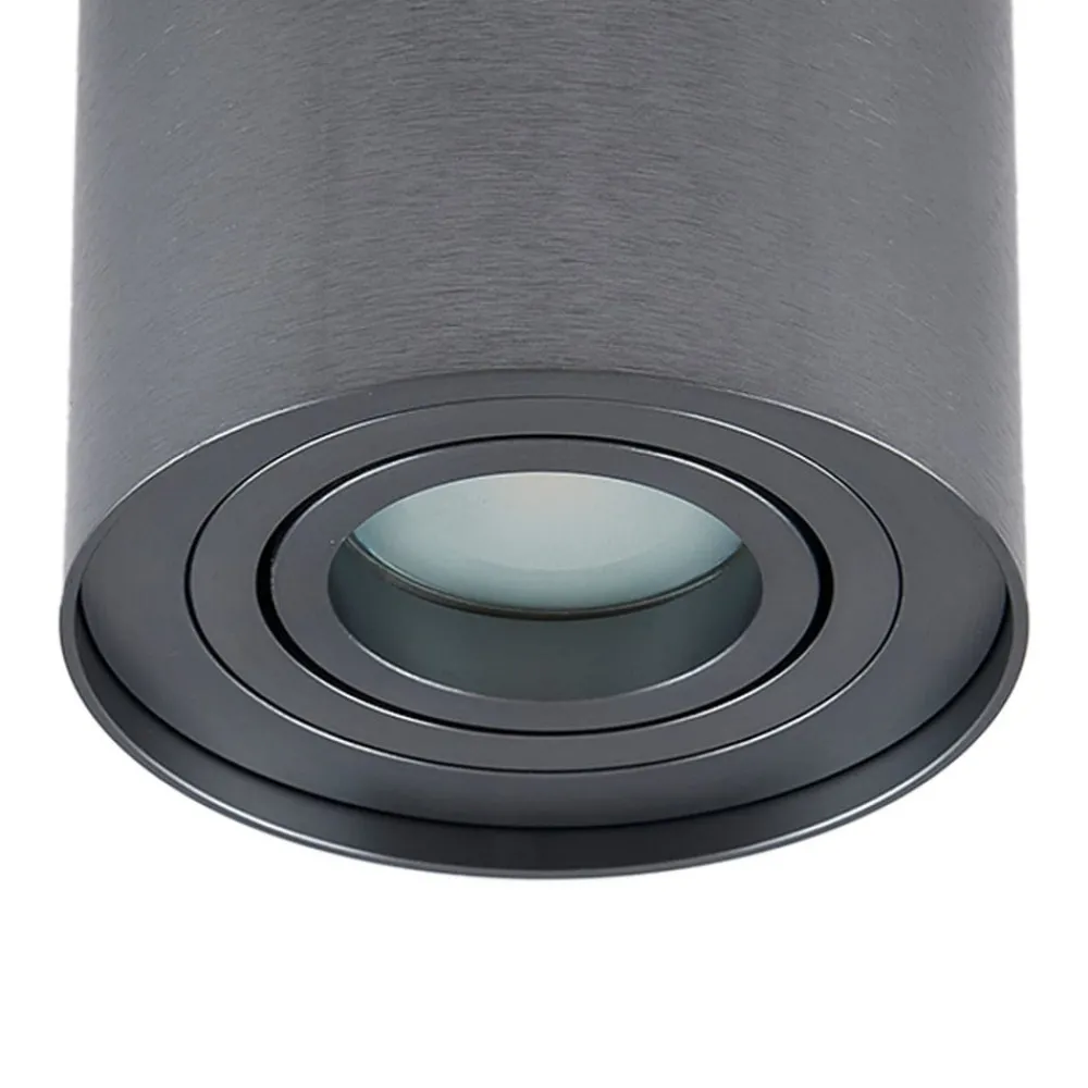 Arcchio downlight Jolina, rund, gunmetal, 13 cm, metall| Spotter I Tak