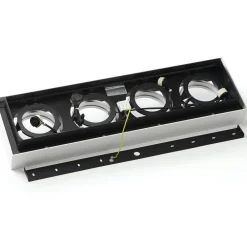 Arcchio downlight Ronka, 65 cm, 4 lyskilder, hvit, GU10 New