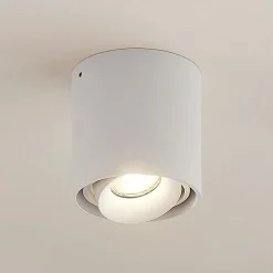 Arcchio downlight Walza, hvit, metall, Ø 9,3 cm, GU10 Discount