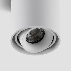 Arcchio downlight Walza, hvit, metall, Ø 9,3 cm, GU10 Discount
