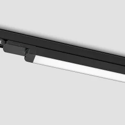 Arcchio Harlow LED-skinnelampe, svart, 69 cm, 4 000 K Hot