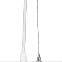 Arcchio hengelampe Brinja, hvit, 120 cm lang, 4 lyskilder, GU10 New