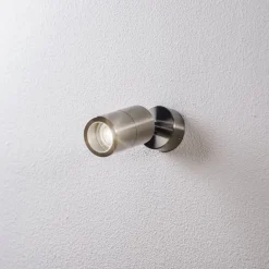 Arcchio Kalel utendørs vegglampe, 1 lyskilde, V4A bevegelig| Vegglamper Utendørs