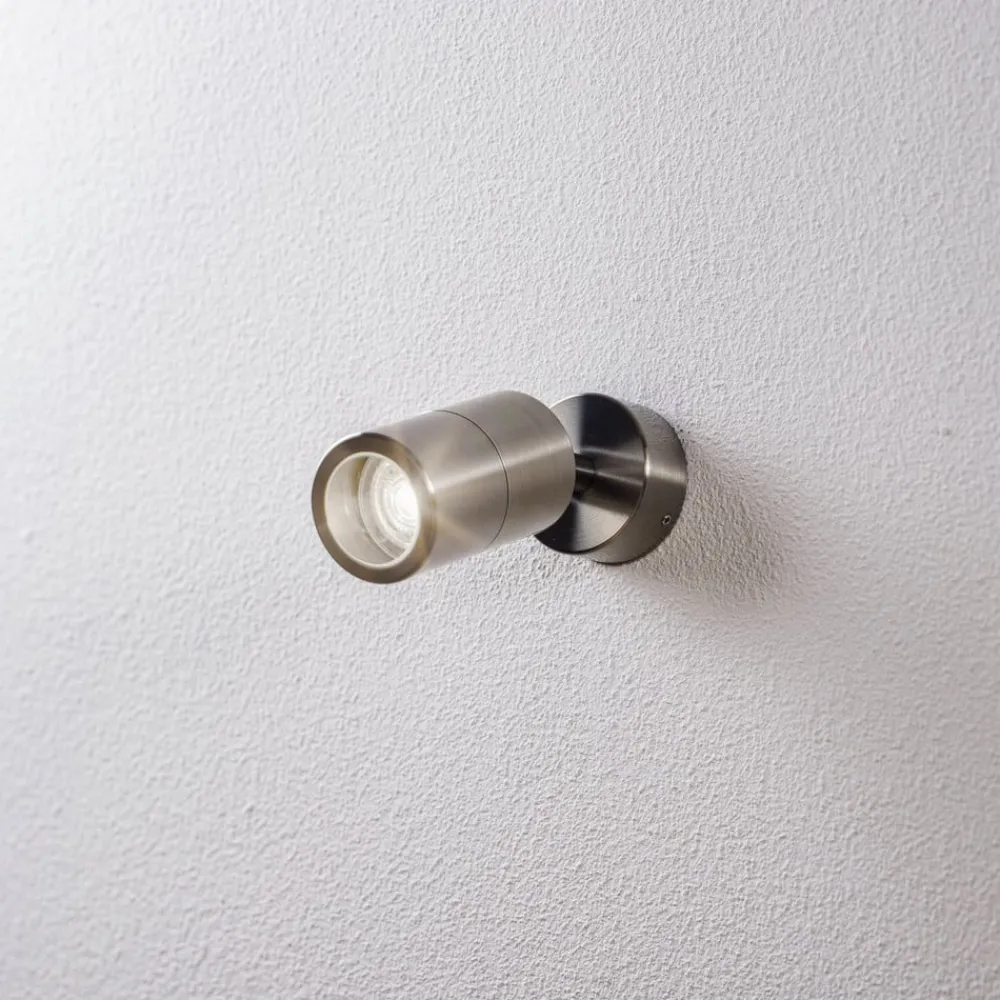 Arcchio Kalel utendørs vegglampe, 1 lyskilde, V4A bevegelig| Vegglamper Utendørs