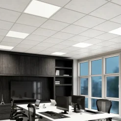 Arcchio LED innfelt panel Vinas, 62 cm, hvit, aluminium, CCT| Butikkbelysning|Design- Og Hotellbelysning