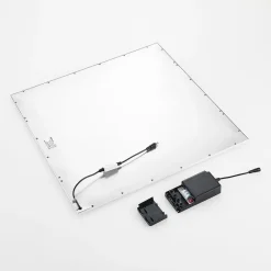 Arcchio LED innfelt panel Vinas, 62 cm, hvit, aluminium, CCT| Butikkbelysning|Design- Og Hotellbelysning