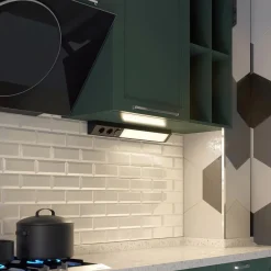 Arcchio LED-benkbelysning Ovano, 62 cm, svart, aluminium Online