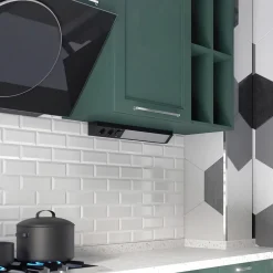 Arcchio LED-benkbelysning Ovano, 62 cm, svart, aluminium Online