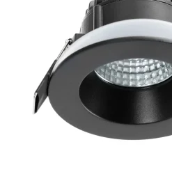 Arcchio LED-downlight Aryx, svart, 2700K| Butikkbelysning