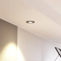 Arcchio LED-downlight Jyra, svart, 2700K Online