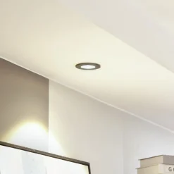 Arcchio LED-downlight Lirin, svart, 2700K| Butikkbelysning