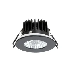 Arcchio LED-downlight Lirin, svart, 2700K| Butikkbelysning