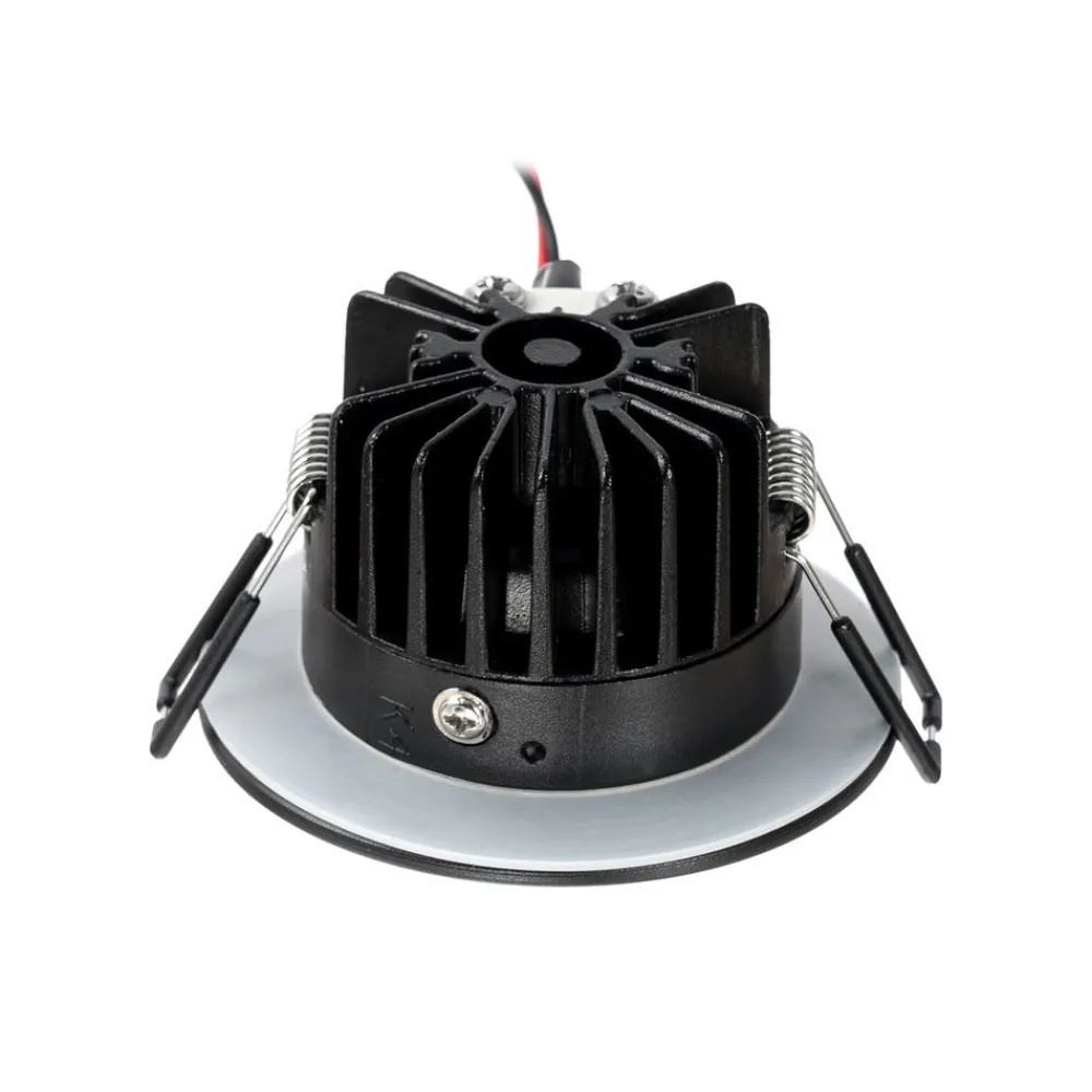 Arcchio LED-downlight Lirin, svart, 2700K| Butikkbelysning
