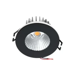 Arcchio LED-downlight Lirin, svart, 2700K| Butikkbelysning