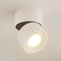 Arcchio LED-downlight Rotari, hvit, 1 lyskilde, 790lm| Butikkbelysning|Kontorbelysning