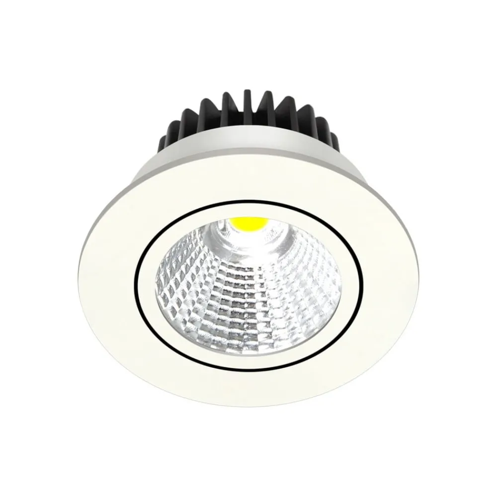 Arcchio LED-downlight Zarik, hvit, 4 000 K| Butikkbelysning|Downlights