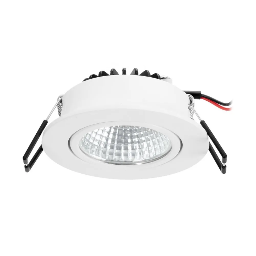 Arcchio LED-downlight Zarik, hvit, 4 000 K| Butikkbelysning|Downlights
