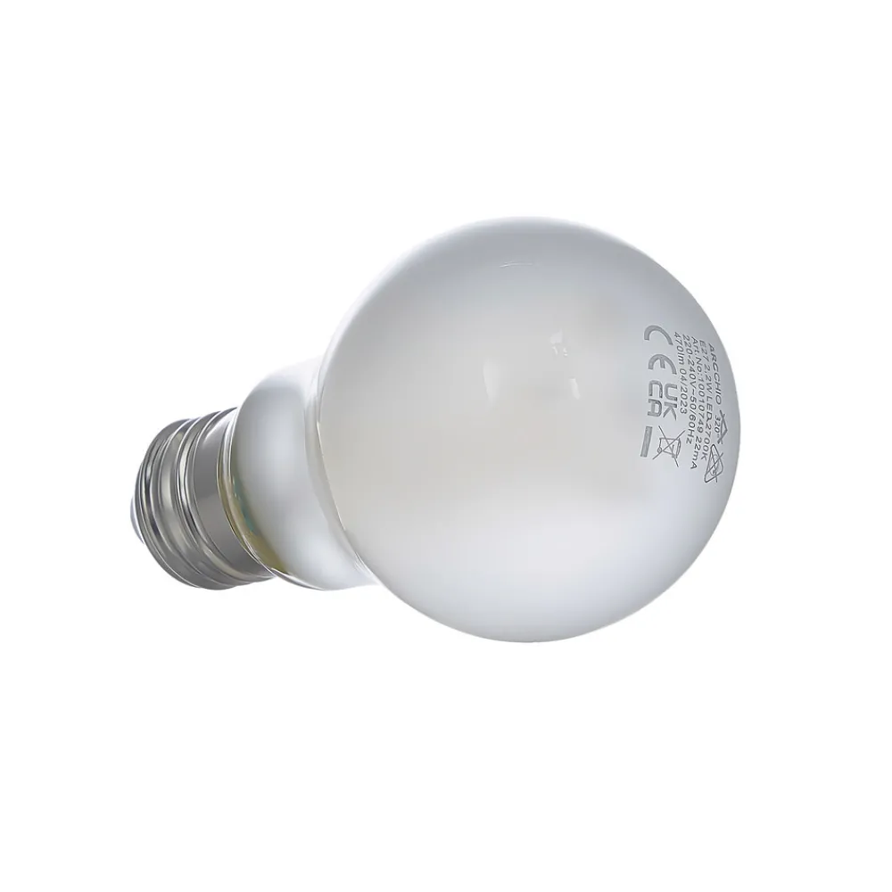 Arcchio LED-filamentpære, E27, 3,8W, matt, 2700K