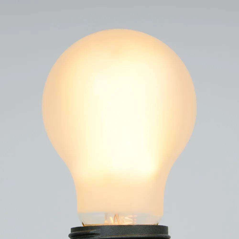 Arcchio LED-filamentpære, E27, 3,8W, matt, 2700K