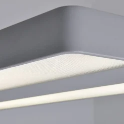 Arcchio LED-gulvlampe Logan Neo, sølv, 8 000 lm, dimbar| Kontorbelysning|Led-Innendørs