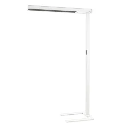 Arcchio LED-gulvlampe til kontor Susi, hvit, sensor, berøringsdimmer New