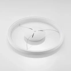 Arcchio LED-hengelampe Vivy, Ø 58 cm, hvit, metall| Butikkbelysning|Led-Innendørs