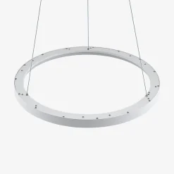 Arcchio LED-hengelampe Vivy, Ø 58 cm, hvit, metall| Butikkbelysning|Led-Innendørs