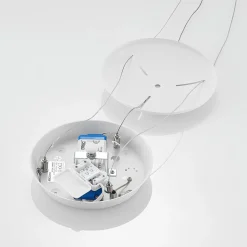 Arcchio LED-hengelampe Vivy, Ø 58 cm, hvit, metall| Butikkbelysning|Led-Innendørs