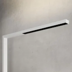 Arcchio LED-klemmelampe Jolinda, hvit, metall, dimbar| Kontorbelysning|Led-Innendørs