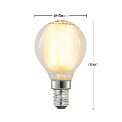 Arcchio LED-pære, dråpepære, E14, 4W, matt 2700K Discount