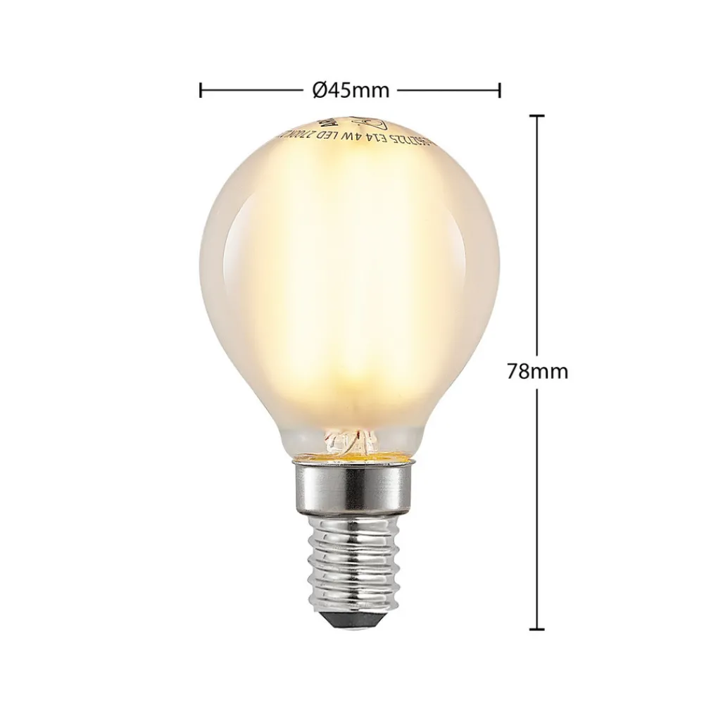Arcchio LED-pære, dråpepære, E14, 4W, matt 2700K Discount