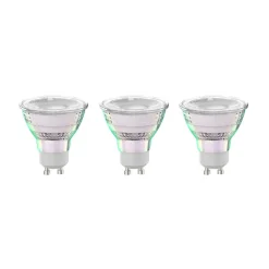 Arcchio LED-pære GU10 2,5W 2700K 450lm glass sett med 3 stk| Gu10 Pærer