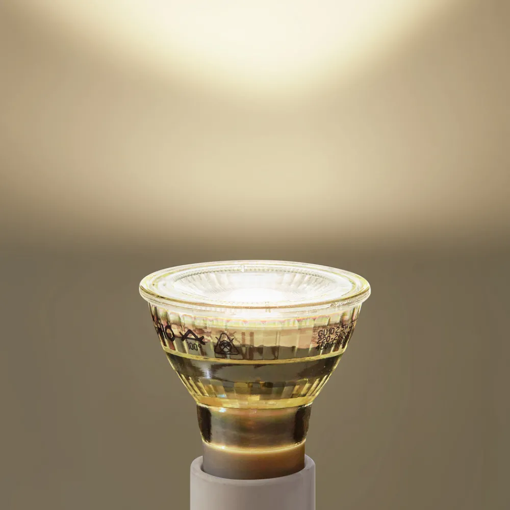 Arcchio LED-pære GU10 2,5W 4000K 450lm glass sett med 3 stk