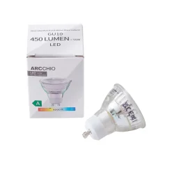 Arcchio LED-pære GU10 2,5W 4000K 450lm glass sett med 10 stk| Gu10 Pærer|Led-Pærer