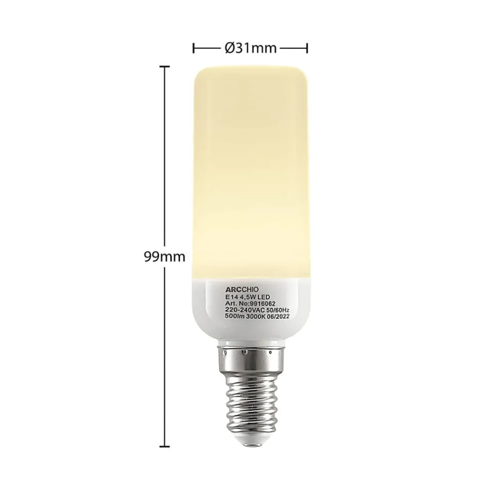 Arcchio LED-pære i rørform E14 4,5W 3000K| E14 Pærer