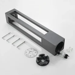 Arcchio LED-pullertlampe Lienna, 90 cm, grå, metall, IP65 Sale