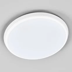 Arcchio LED-taklampe Augustin, Ø 30 cm, CCT, hvit, IP54 Discount