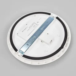 Arcchio LED-taklampe Augustin, Ø 30 cm, CCT, hvit, IP54 Discount