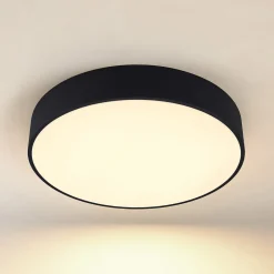 Arcchio LED-taklampe Noabelle, Ø 60 cm, svart, metall Online